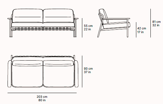 croquis sofa lacus skld studio